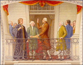 Washington Takes Oath